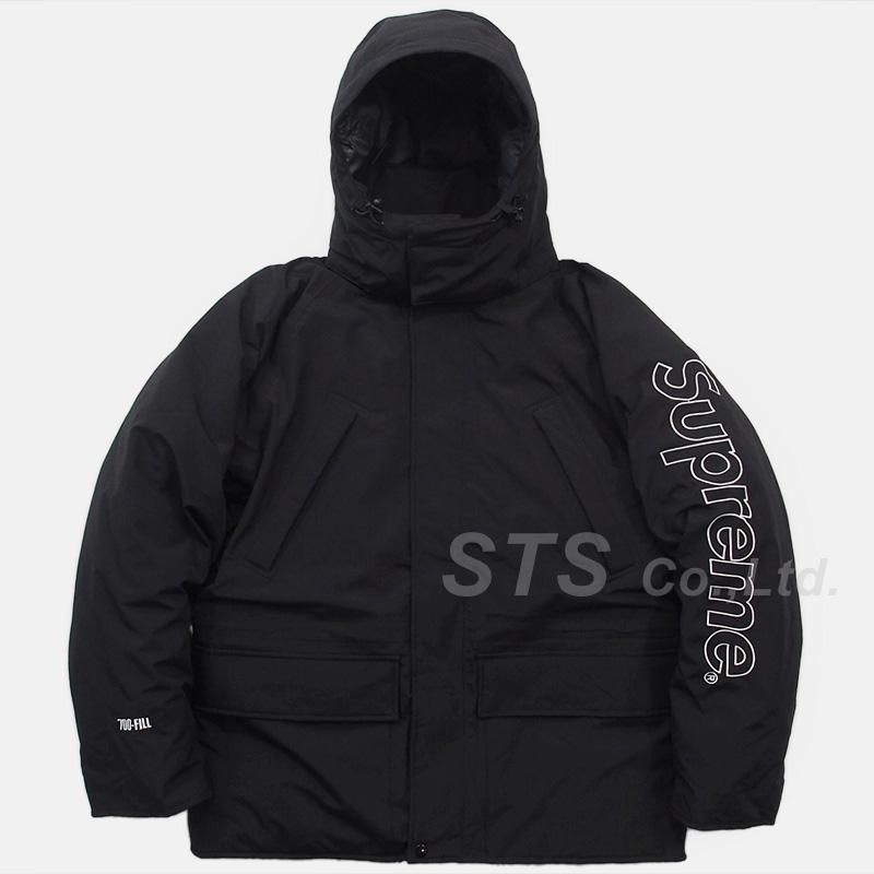 実寸サイズSupreme 700 Fill Down Taped Seam Parka