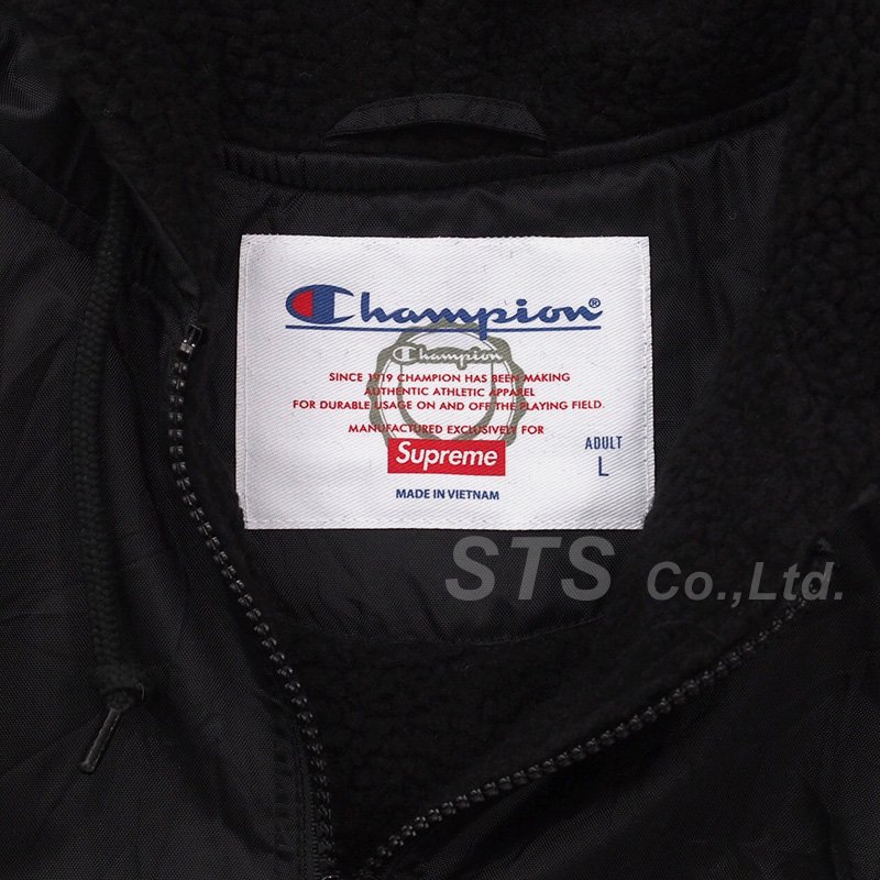 Supreme/Champion Sherpa Lined Hooded Jacket - ParkSIDER