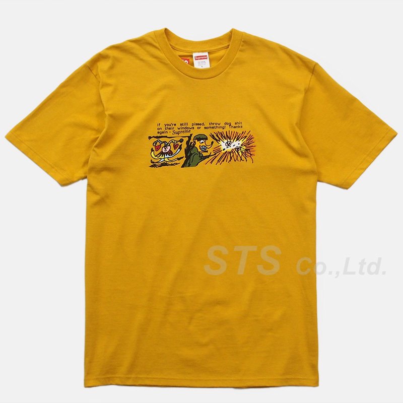 Supreme - Dog Shit Tee - ParkSIDER