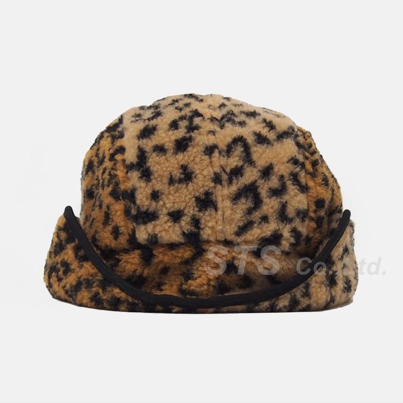 Supreme - Leopard Polar Fleece Earflap Camp Cap - ParkSIDER