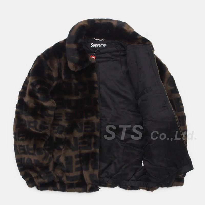 ジャケット・アウター Supreme Faux Fur Repeater Bomber Jacket Yahoo!オークション - 18SS Supreme Faux Fur Repeater Bomber