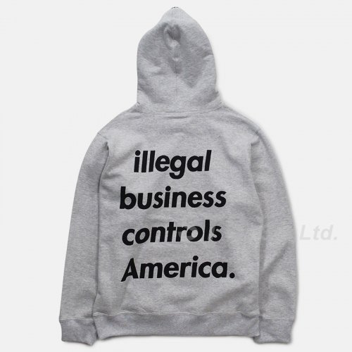 Supreme - Illegal Business Hooded Sweatshirt
