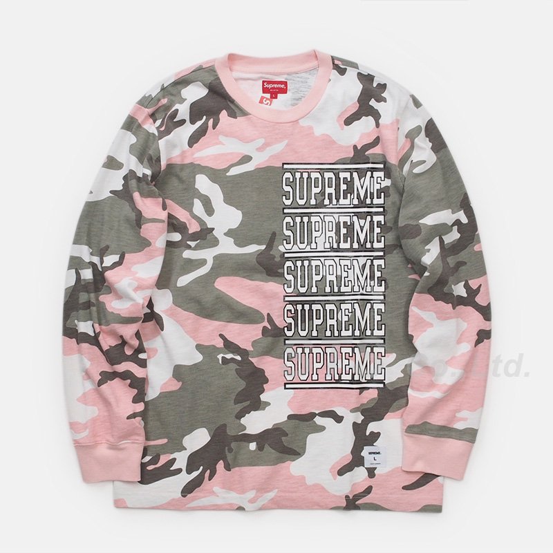 Supreme - Stacked L/S Top - ParkSIDER