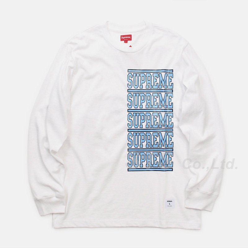 Supreme - Stacked L/S Top - ParkSIDER