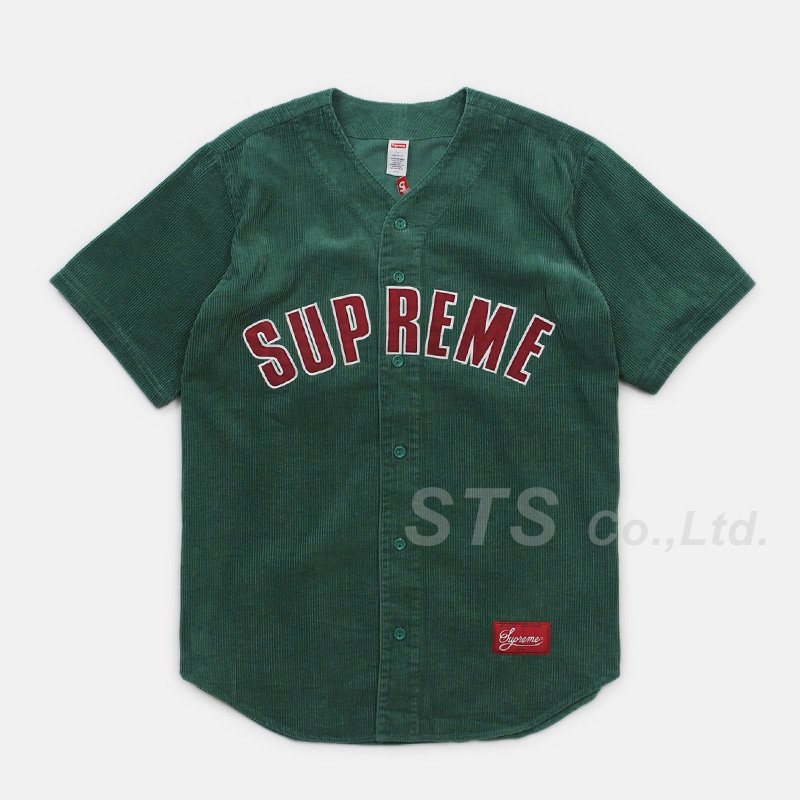 XL希少サイズ supreme corduroy baseball jersey