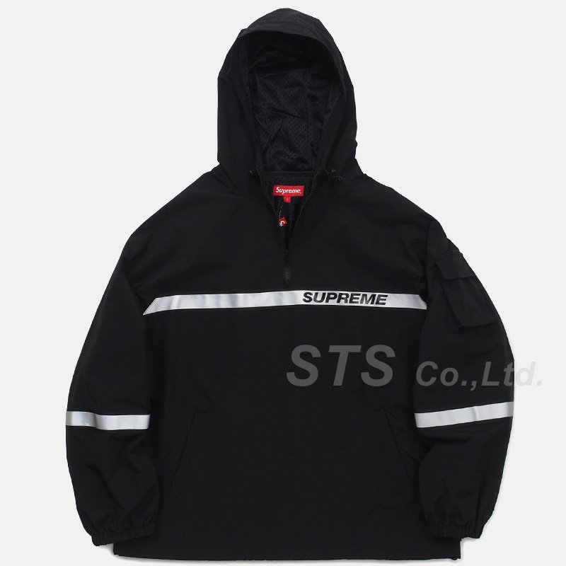 Reflective Taping Hooded Pullover