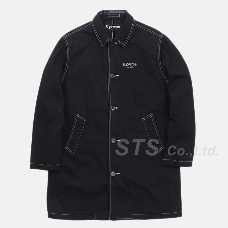 Supreme Washed work trench coat iuu.org.tr