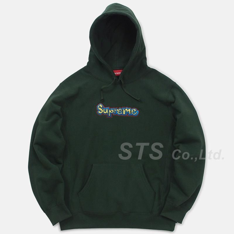 Supreme Gonz Logo Hooded Sweatshirt Navy