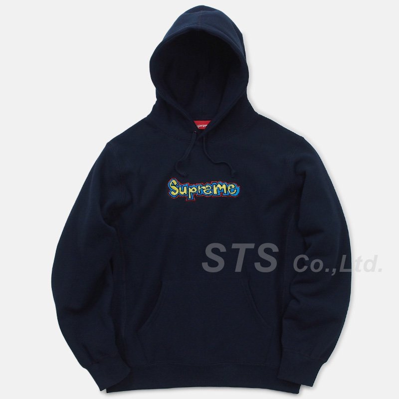 Supreme Gonz Logo Hooded Sweatshirt 黒　M