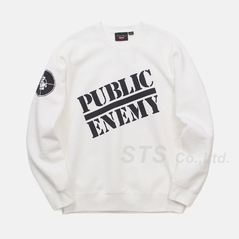 Supreme/UNDERCOVER/Public Enemy Crewneck Sweatshirt - ParkSIDER