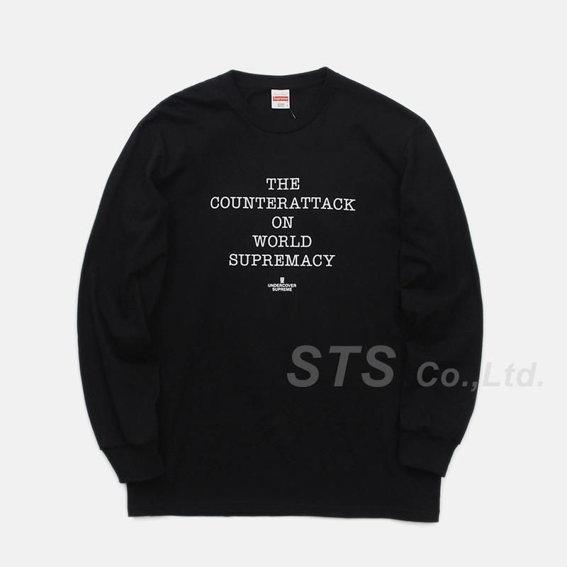 トップスSupreme/UNDERCOVER/Public Enemy Counterattack L/S Tee - ParkSIDER