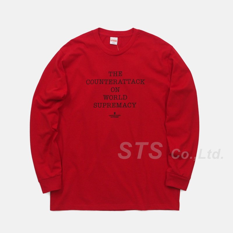 Supreme/UNDERCOVER/Public Enemy Counterattack L/S Tee - ParkSIDER