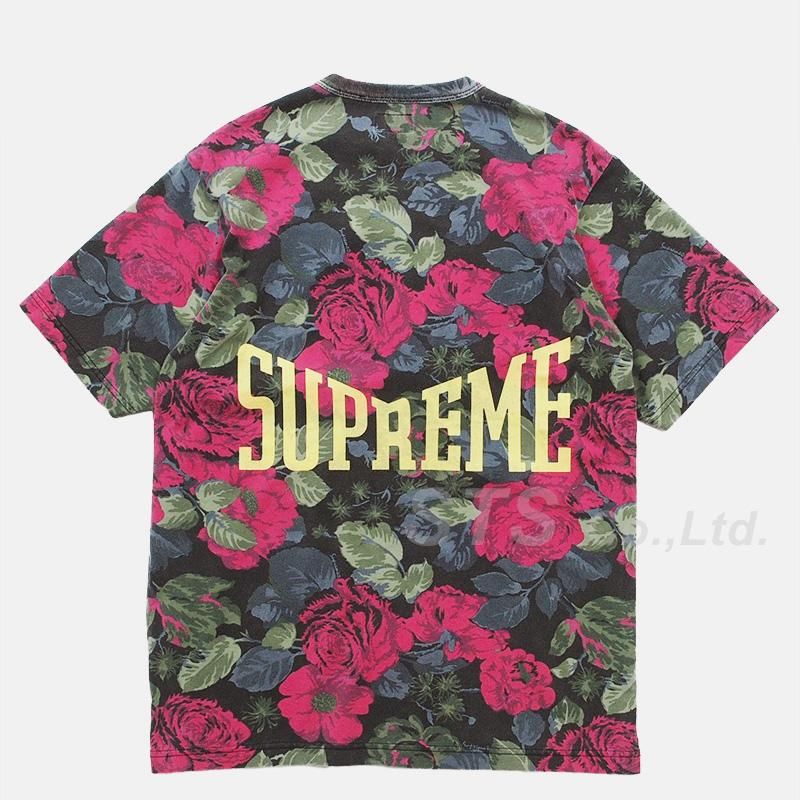 Supreme シュプリーム　tシャツ フラワー　花柄 supreme フラワー柄 Tシャツ 花柄 シュプリーム