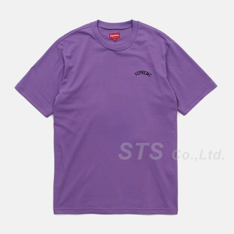 Supreme - Mesh Arc Logo Tee - ParkSIDER