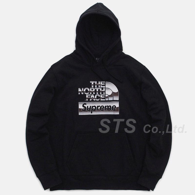 Supreme/The North Face Metallic Logo Hooded Sweatshirt - ParkSIDER