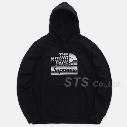 Supreme/The North Face Metallic Logo Hooded Sweatshirt