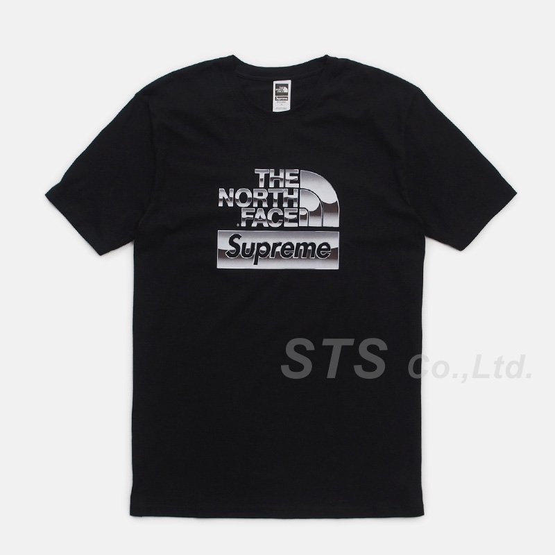 supreme×ノースフェイス　Tシャツ