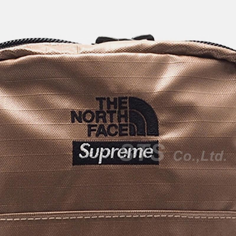 Supreme x the north best sale face metallic shoulder bag