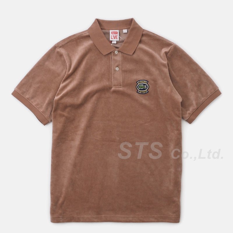 Supreme/LACOSTE Velour Polo - ParkSIDER