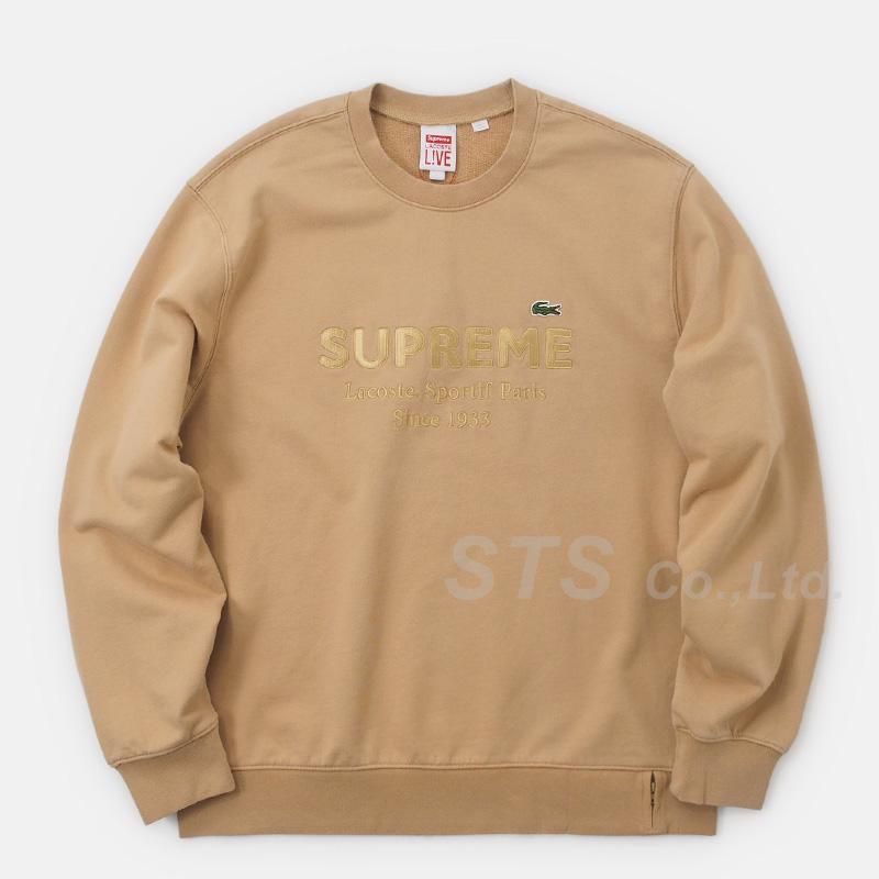Supreme/LACOSTE Crewneck - ParkSIDER Supreme/LACOSTE Crewneck - ParkSIDER
