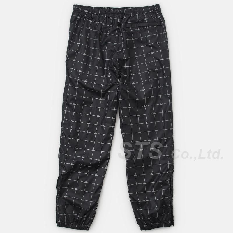 supremeナイロンパンツ Supreme/LACOSTE Reflective Grid Nylon Track Pant - ParkSIDER