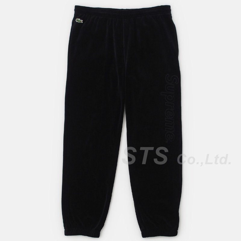 Supreme/LACOSTE Velour Track Pant - ParkSIDER