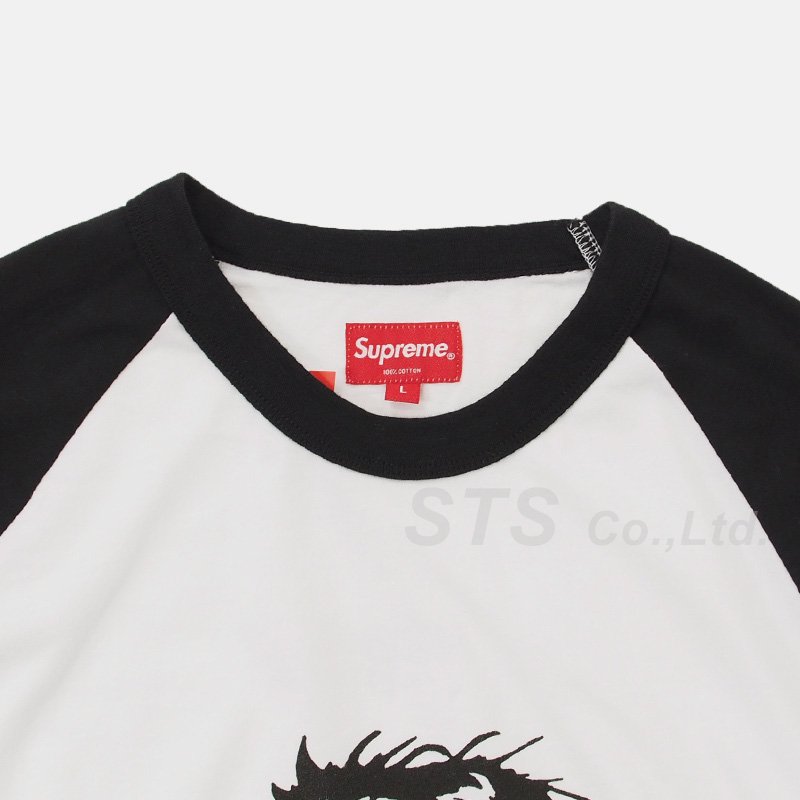 Supreme - Lion Raglan Baseball Top - ParkSIDER