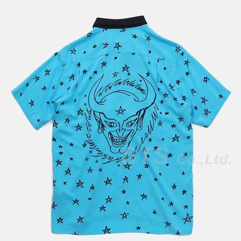 supreme devil rayon shirt