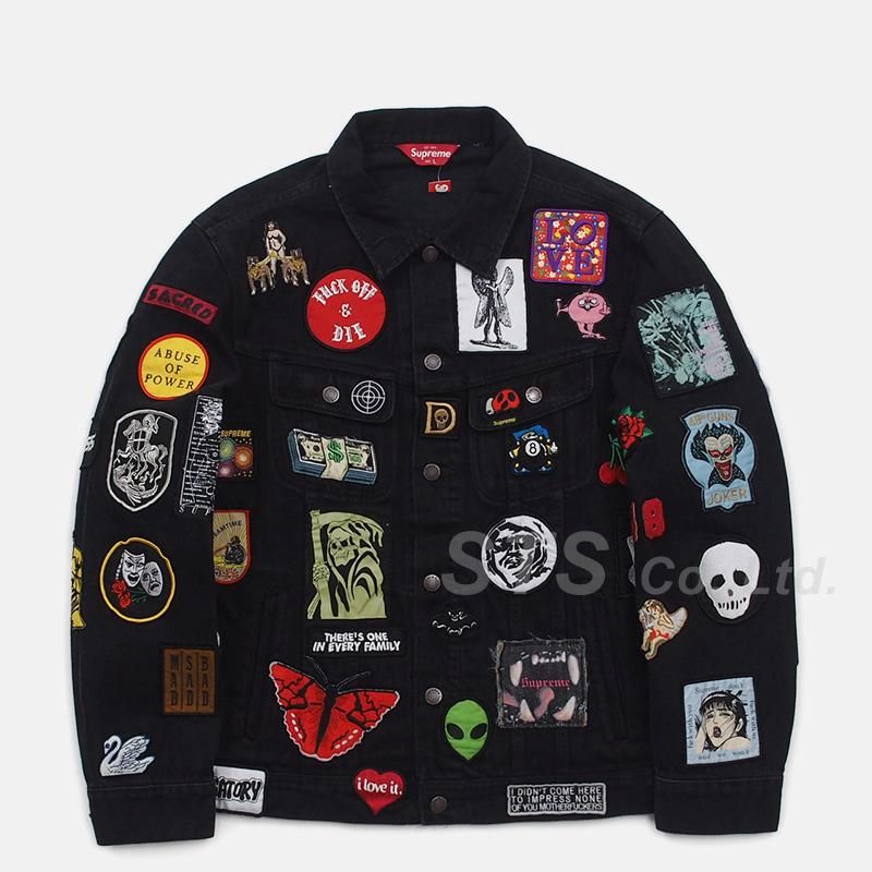 Supreme - Patches Denim Trucker Jacket - ParkSIDER