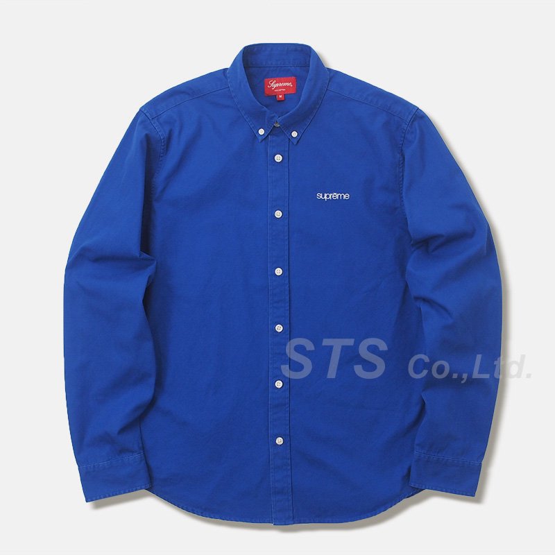 Supreme - Washed Twill Shirt - ParkSIDER