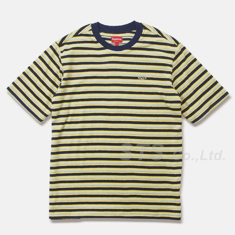 Supreme multi stripe terry tee on sale