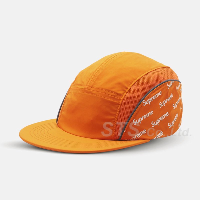 Supreme - Diagonal Logo Side Panel Camp Cap - ParkSIDER