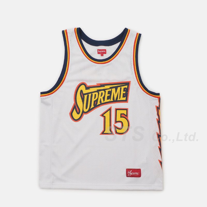 Supreme - Bolt Basketball Jersey - ParkSIDER