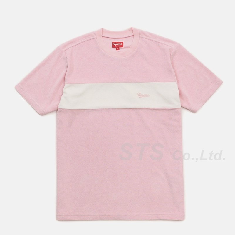 supreme Chest Stripe Terry Top - Tシャツ/カットソー(半袖/袖なし)