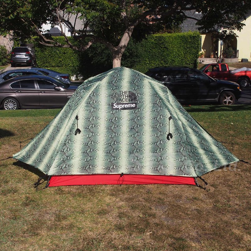 Supreme/The North Face Snakeskin Taped Seam Stormbreak 3 Tent ...