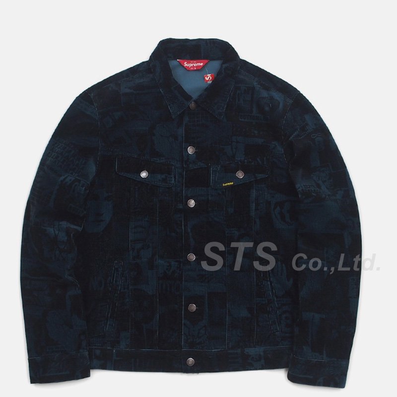 Supreme - Vibrations Corduroy Trucker Jacket - ParkSIDER