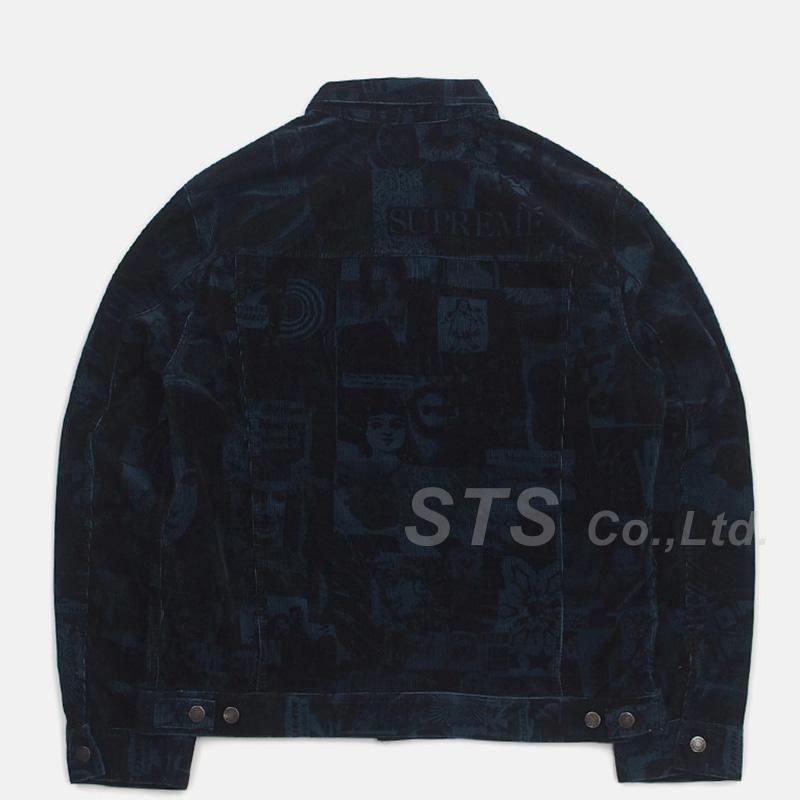 ジャケット・アウター Supreme Vibrations Corduroy Jacket Supreme Vibrations Corduroy Trucker Jacket (SS18) - $248