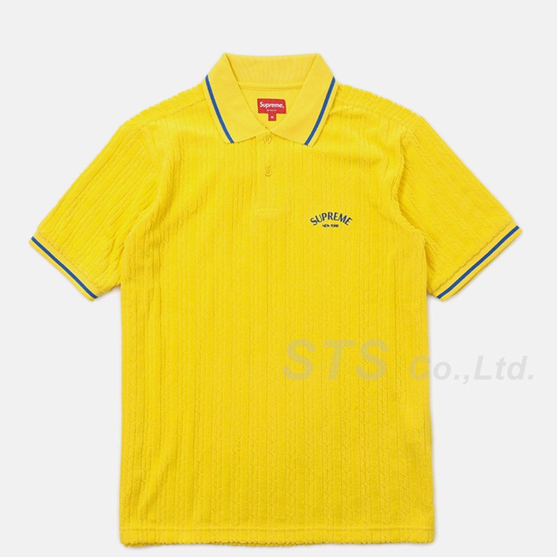 Supreme - Cable Knit Terry Polo - ParkSIDER