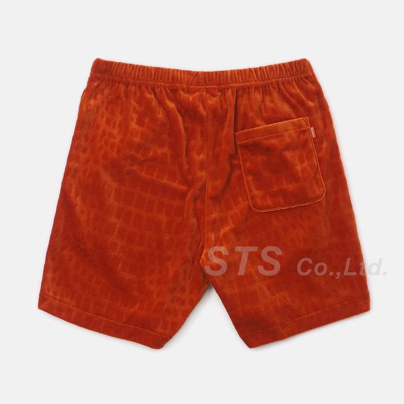 Supreme croc velour shorts online