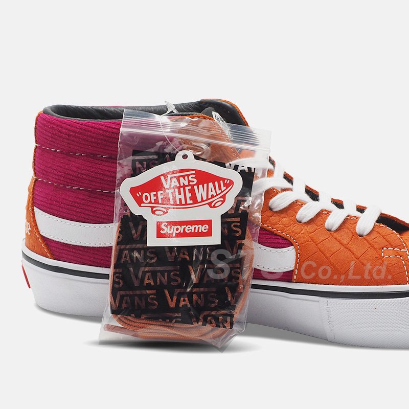 Supreme/Vans Crocodile Corduroy Sk8-Mid - ParkSIDER