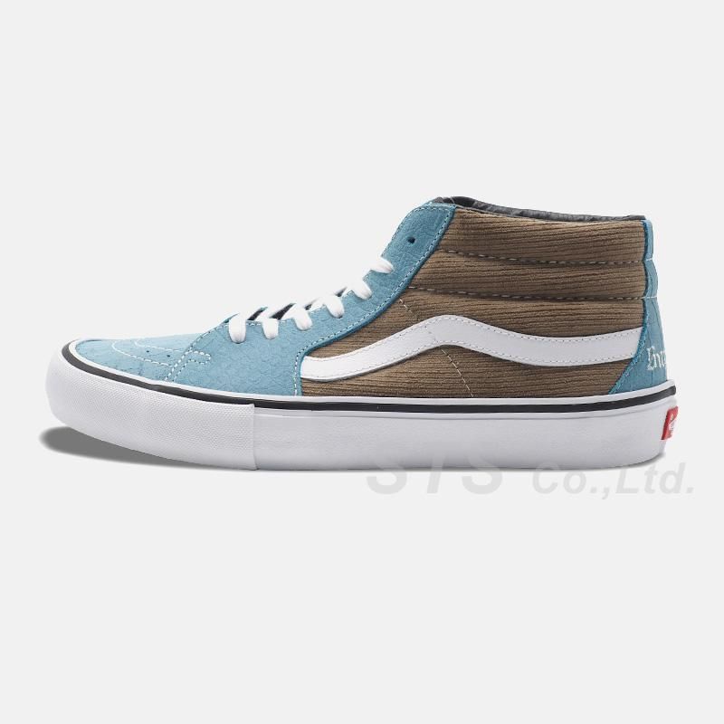 Supreme/Vans Crocodile Corduroy Sk8-Mid - ParkSIDER