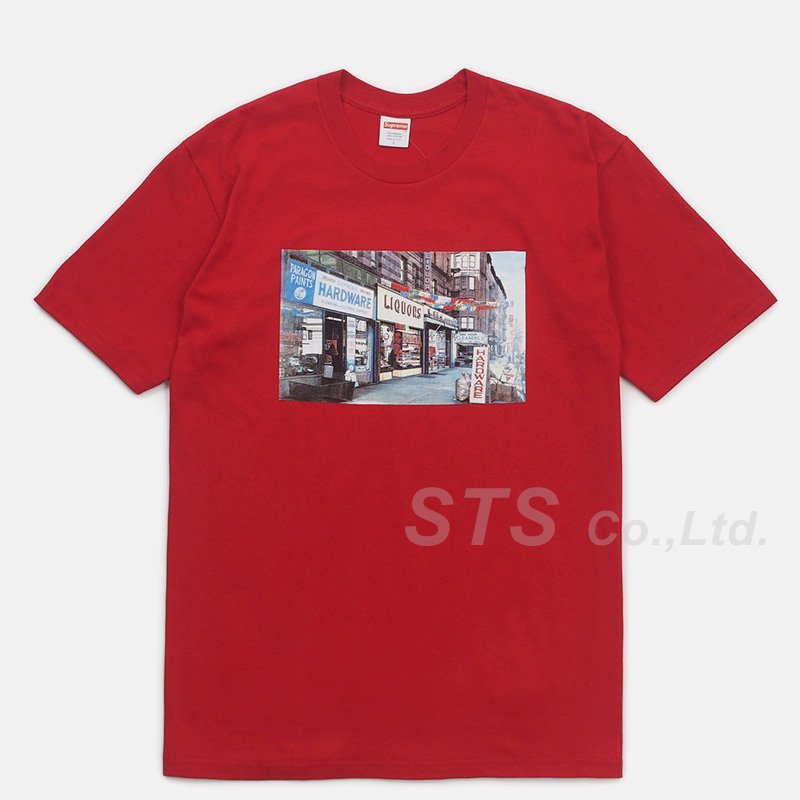 Supreme Hardware Red T Shirt - Oliver's Archive