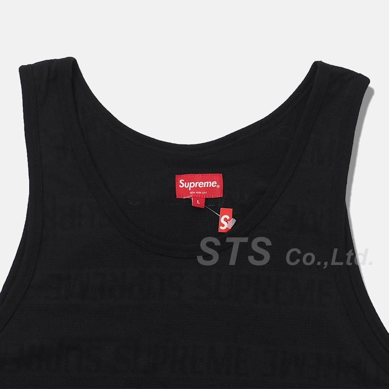 Supreme - Mesh Stripe Tank Top - ParkSIDER