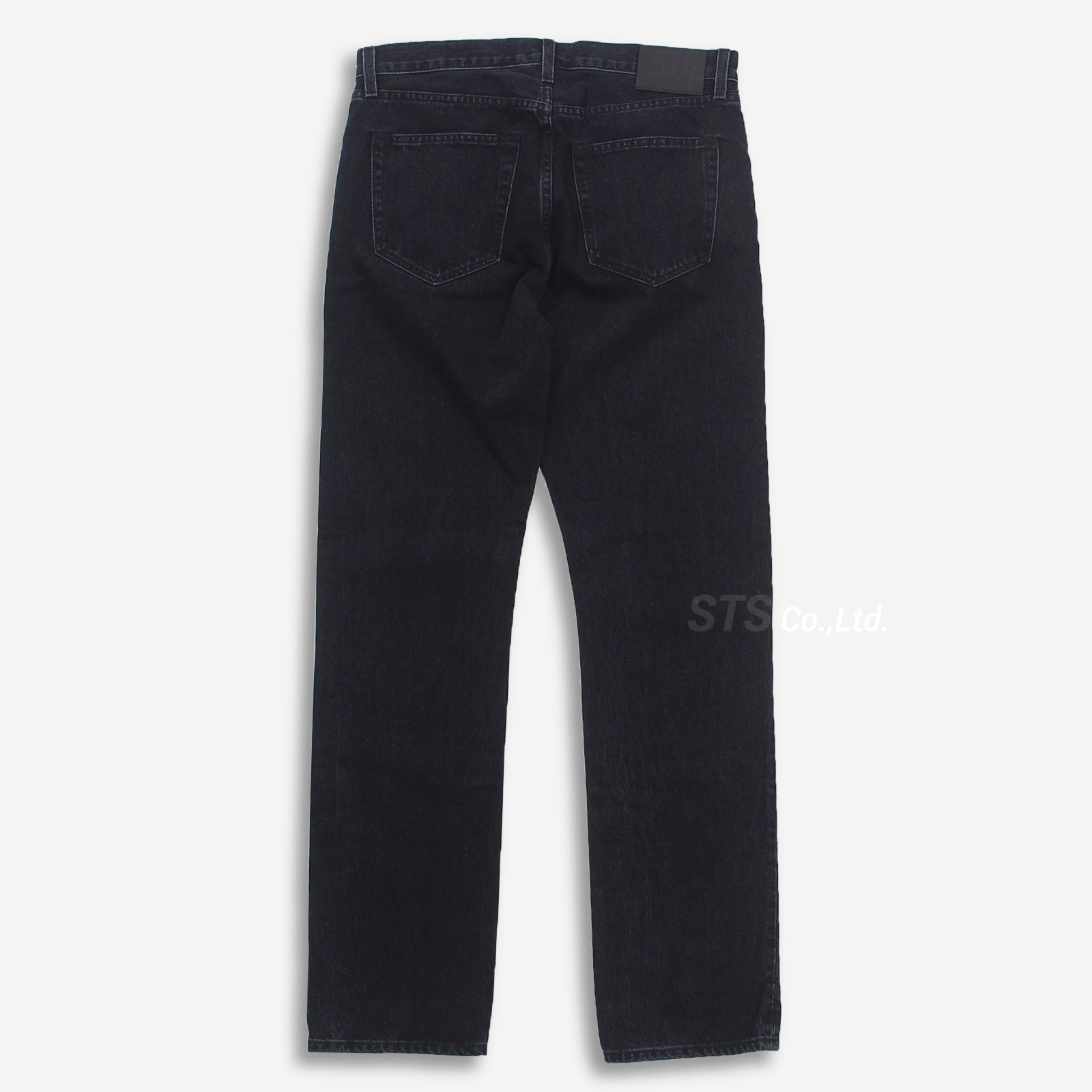Supreme Stone Washed Black Slim Jean 30裾幅約18cm