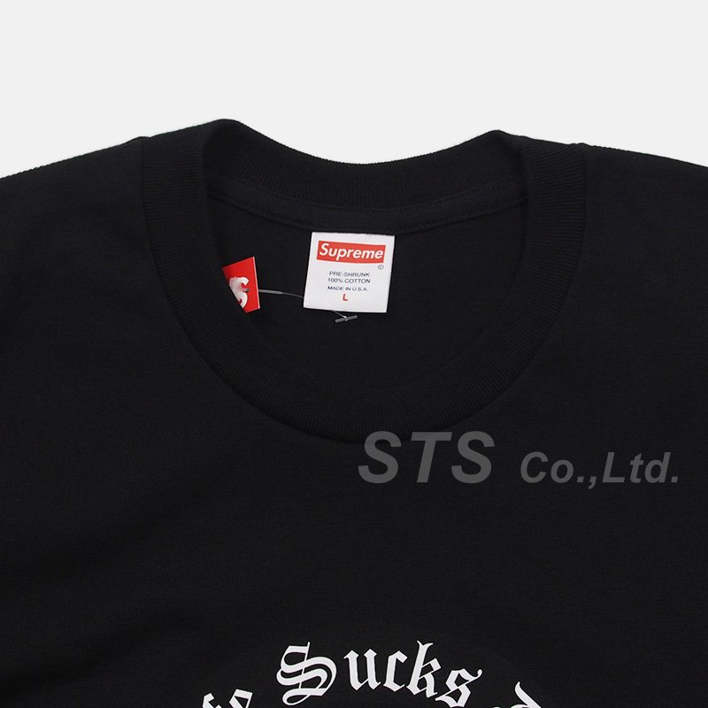 Supreme - Life Sucks Die Tee - ParkSIDER