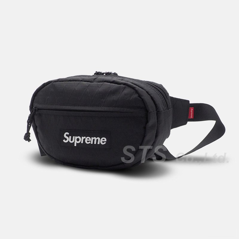 Supreme 2018 F/W  Waist Bag  Black