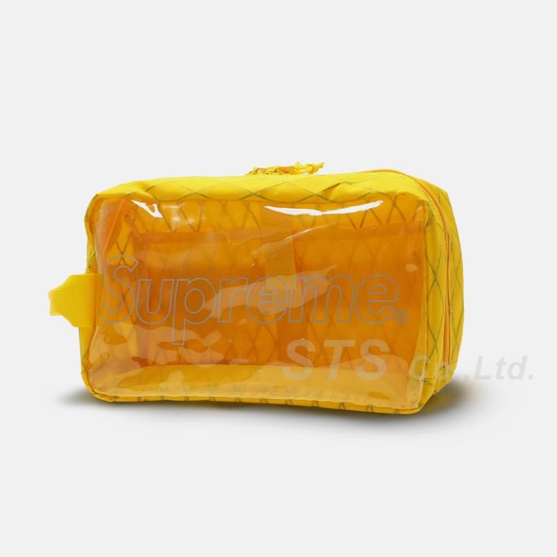 シュプリーム／Supreme Utility Pouch yellow メッシュ Supreme Utility Bag (FW18) - $58
