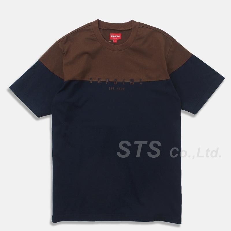 Supreme - Split Logo S/S Top - ParkSIDER