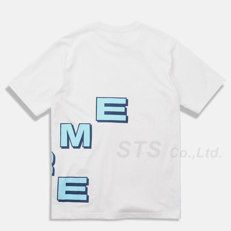 Supreme stagger Tee ロゴ Tシャツ シュプリーム Supreme Stagger Tee (FW18) - $78