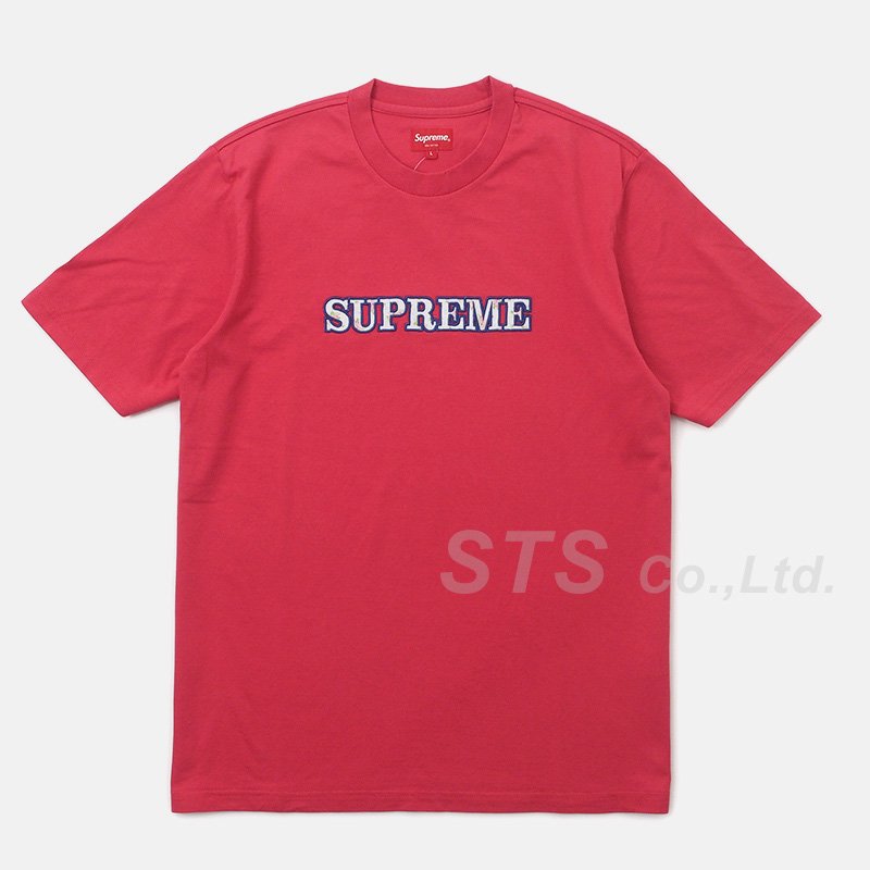 Supreme - Floral Logo Tee - ParkSIDER